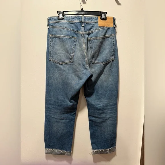 EUC Rag & Bone Maya High Rise Ankle jeans In Aquarius With Holes Size: 30 - Picture 5 of 6